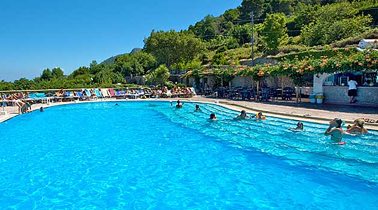 Pool on Capri, Italy